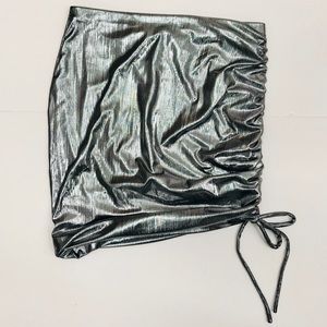 Guess Metallic Midi Skirt